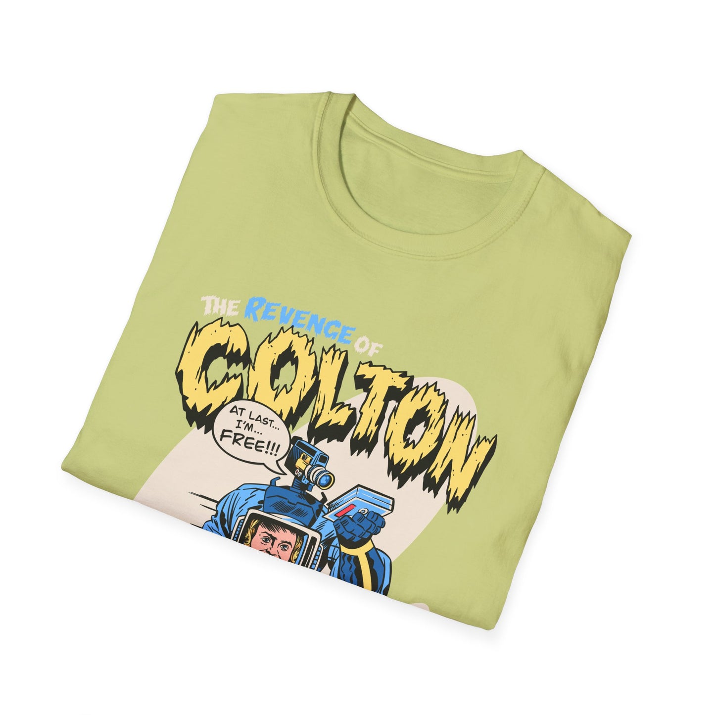 Colton in the TV T-Shirt