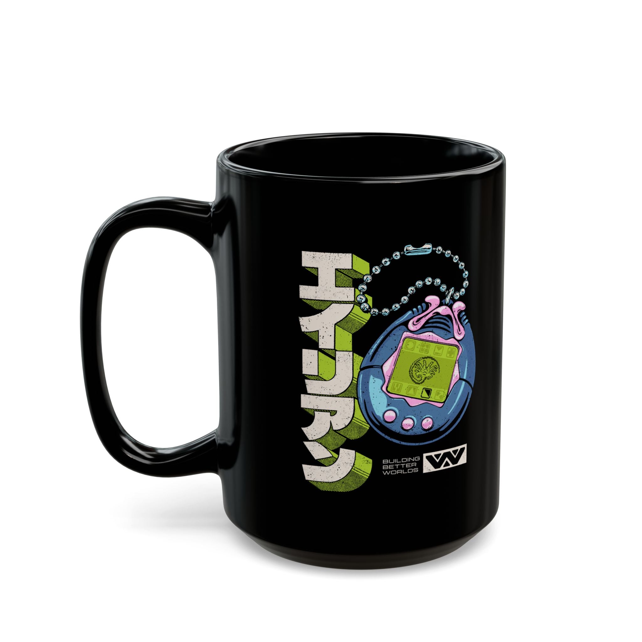 Alien Tamagotchi Mug