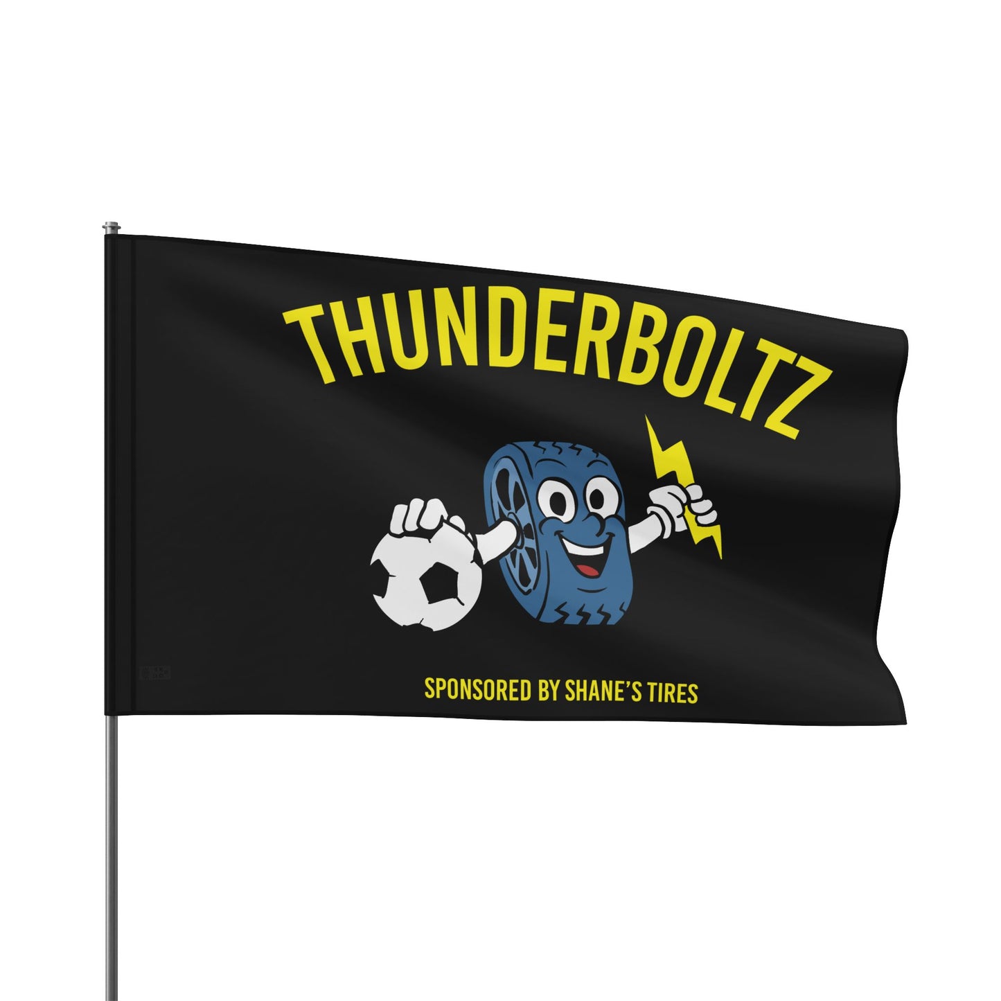 Thunderboltz Soccer Target Flag