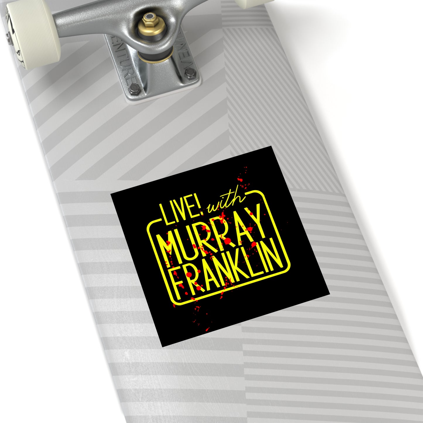 Live! with Murray Vinyl Stickers