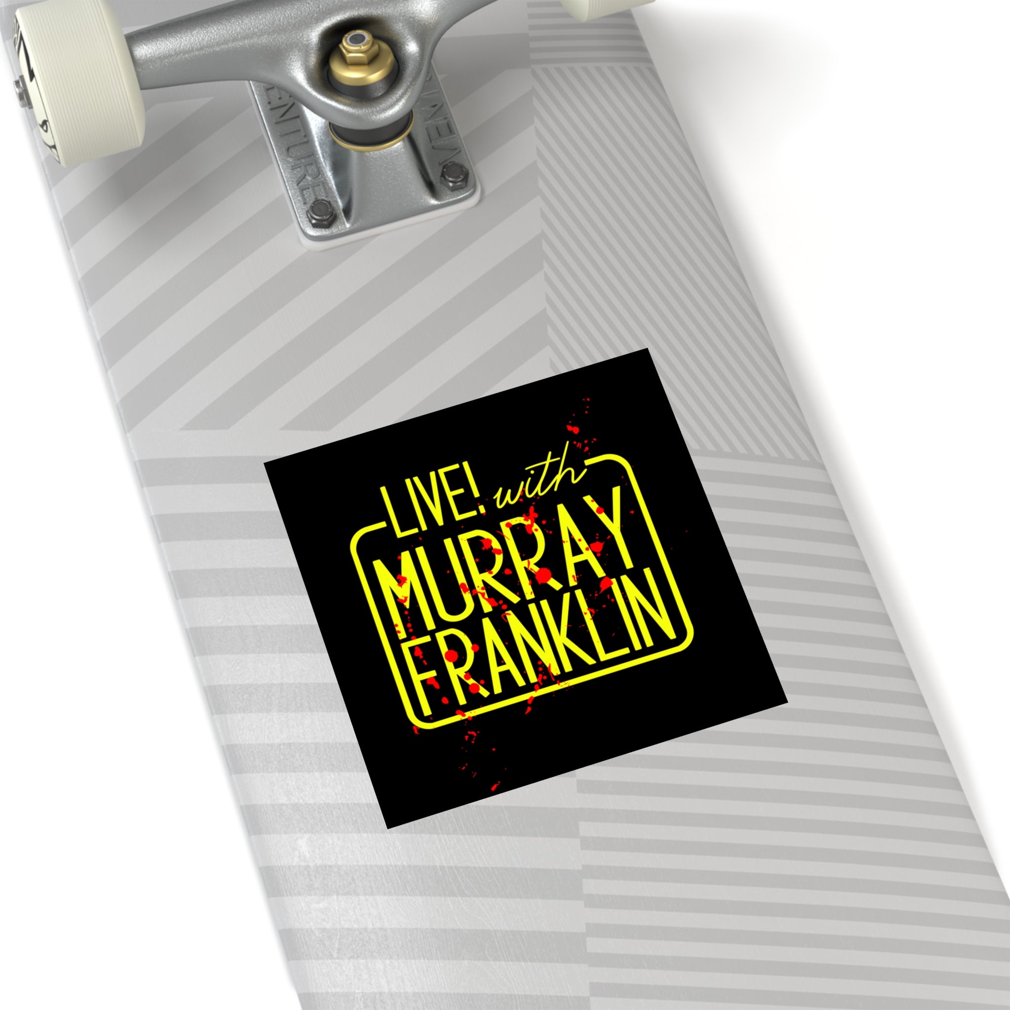 Live! with Murray Vinyl Stickers