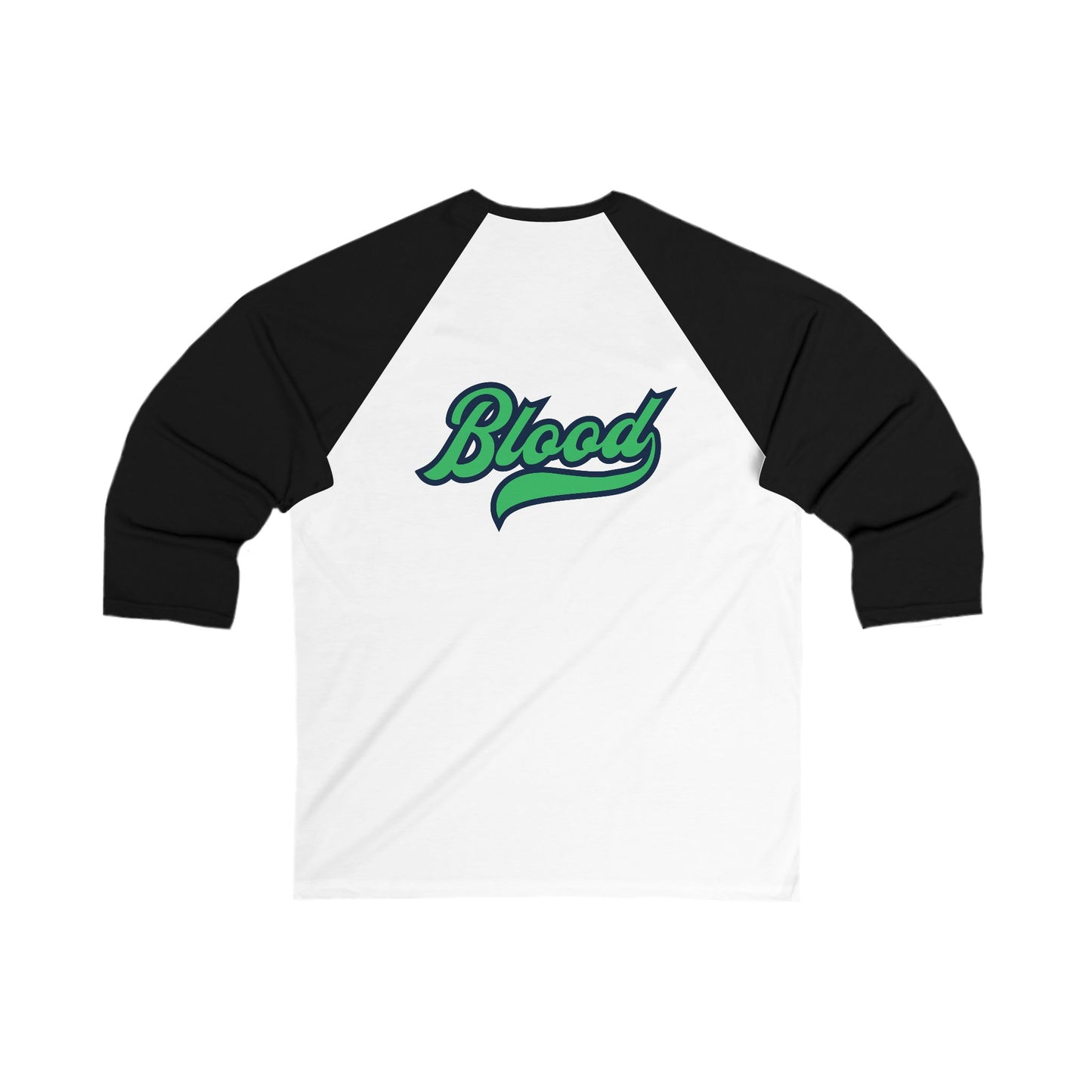 Team Green Long Sleeve Baseball Tee