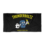 Thunderboltz Soccer Beach Towel