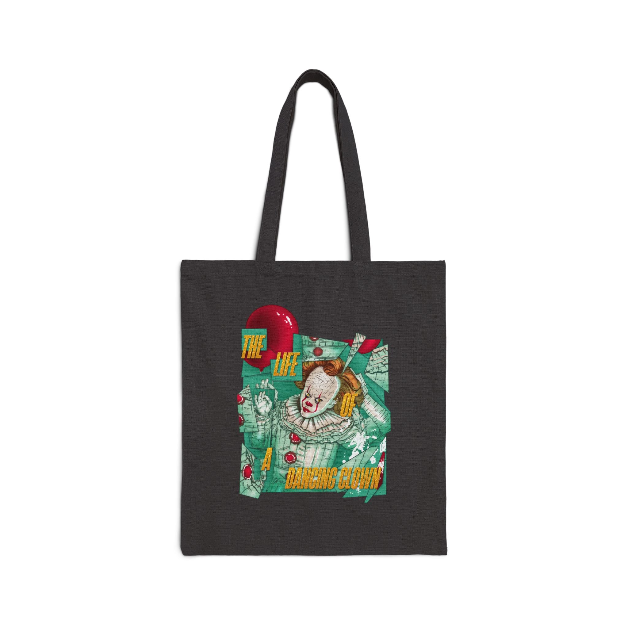 The Life of a Dancing Clown Tote Bag