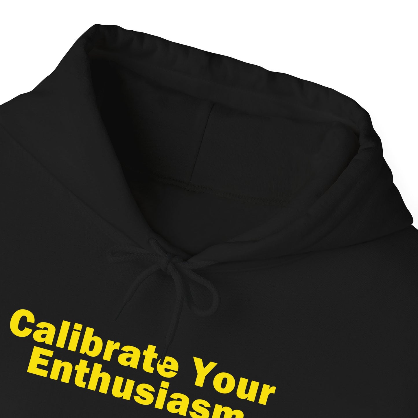 Calibrate Your Enthusiasm Hoodie