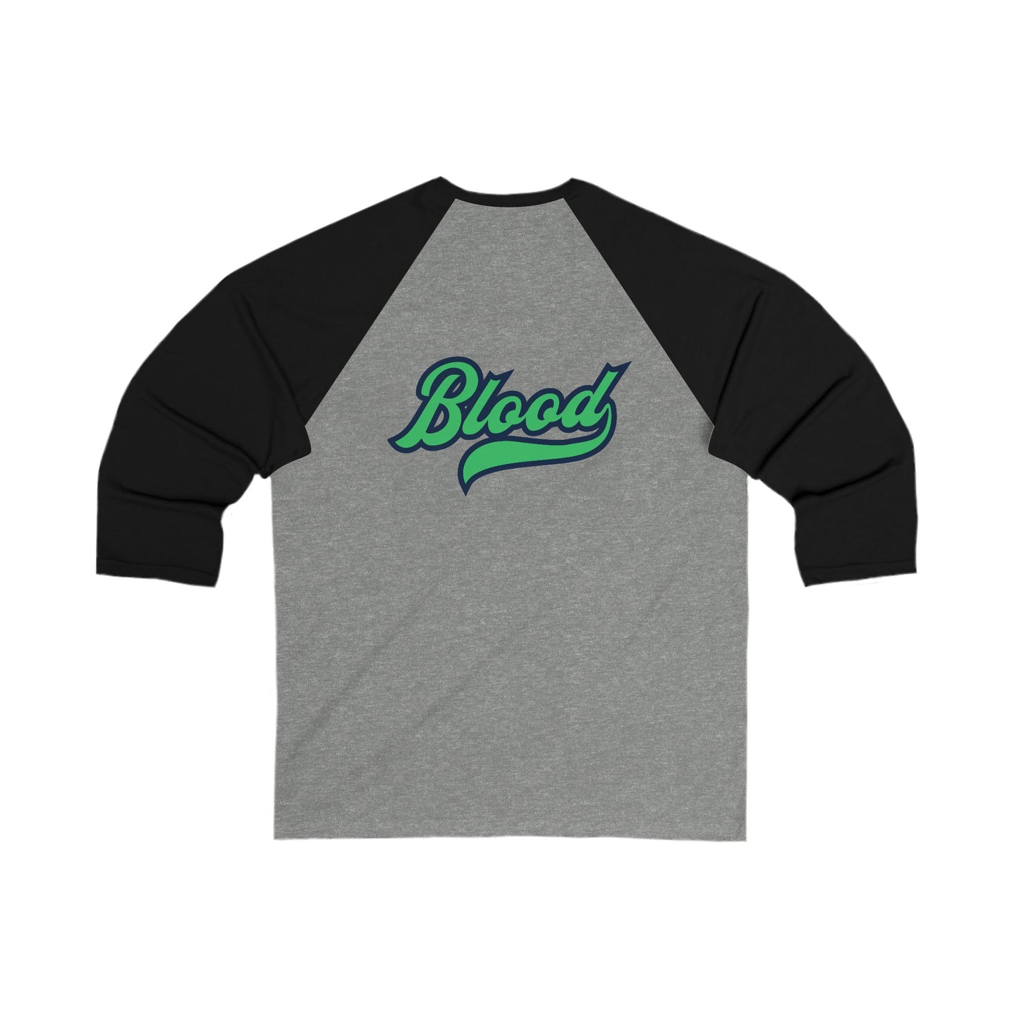 Team Green Long Sleeve Baseball Tee