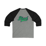 Team Green Long Sleeve Baseball Tee