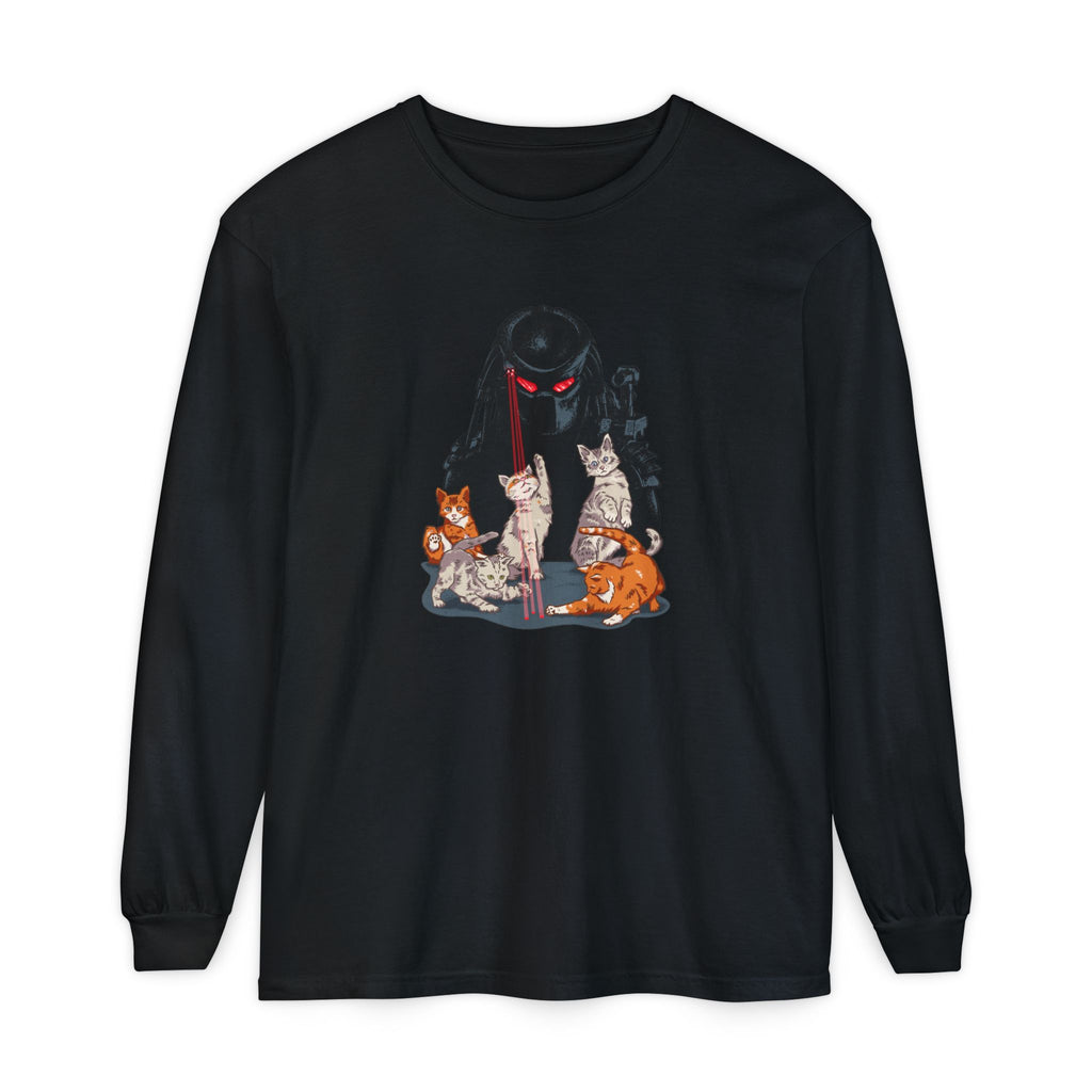 Laser Cat Long Sleeve T-Shirt