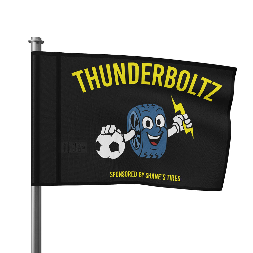 Thunderboltz Soccer Target Flag