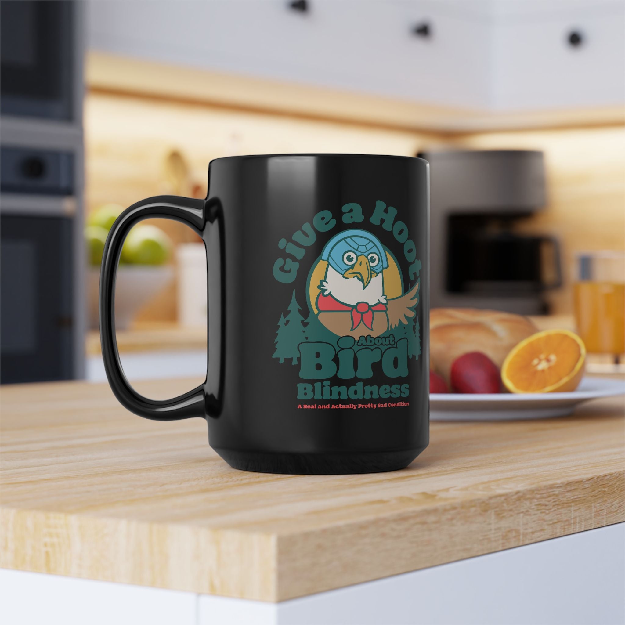 Bird Blindness Mug