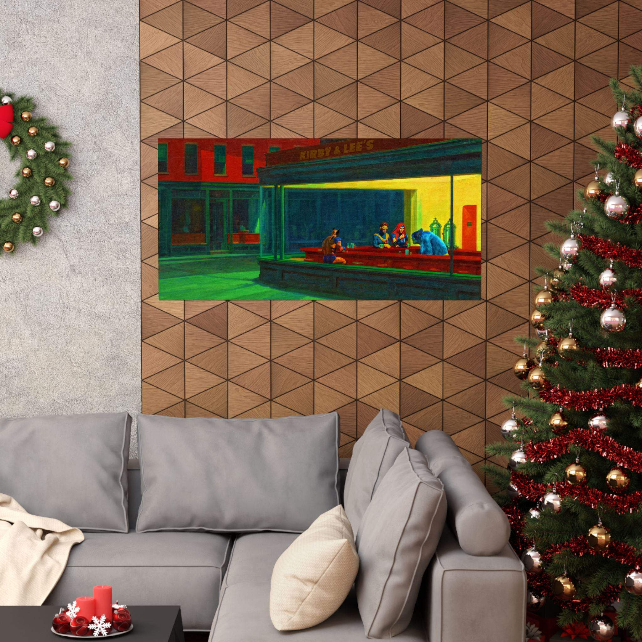 Kirby and Lee's Painting Poster