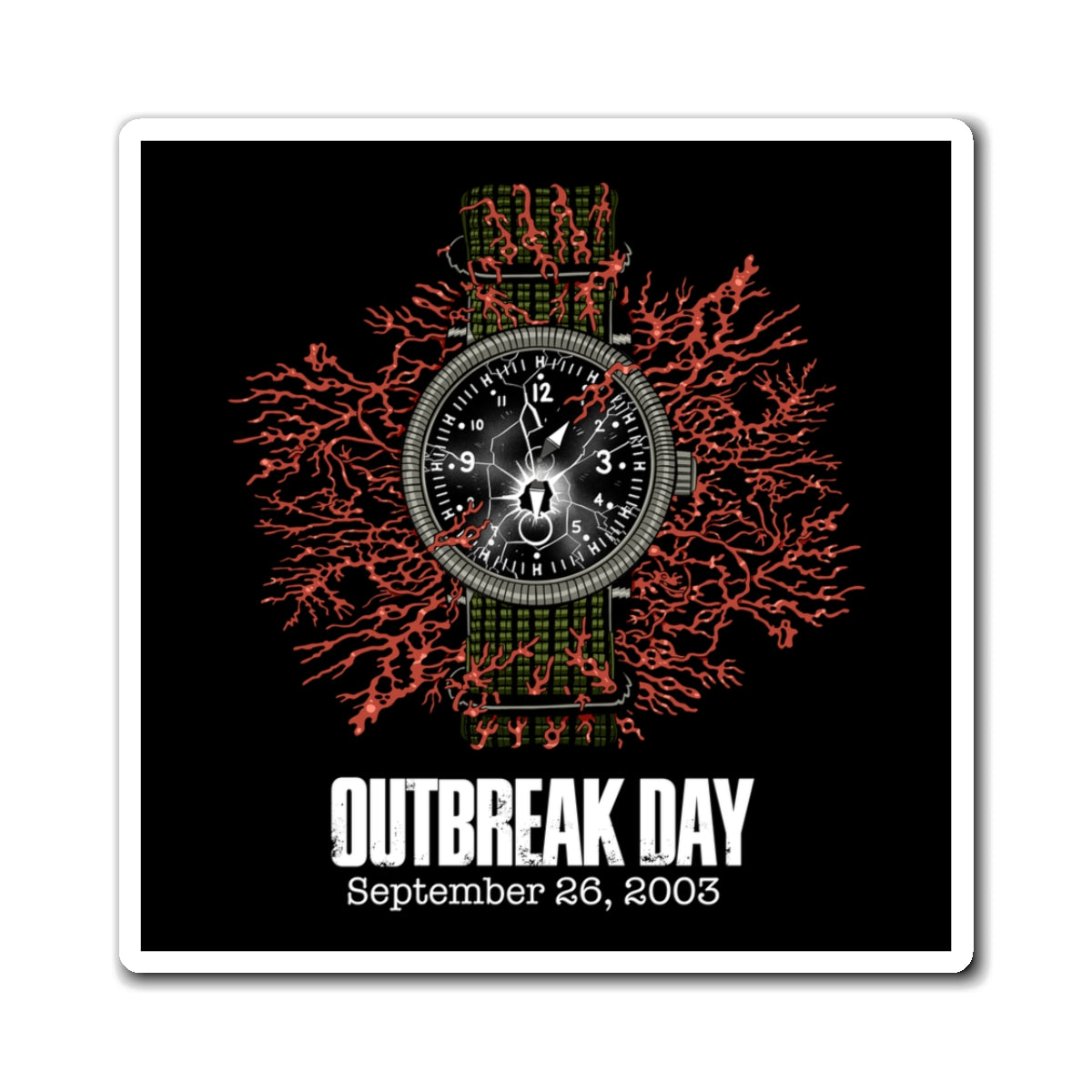 Outbreak Day Magnet