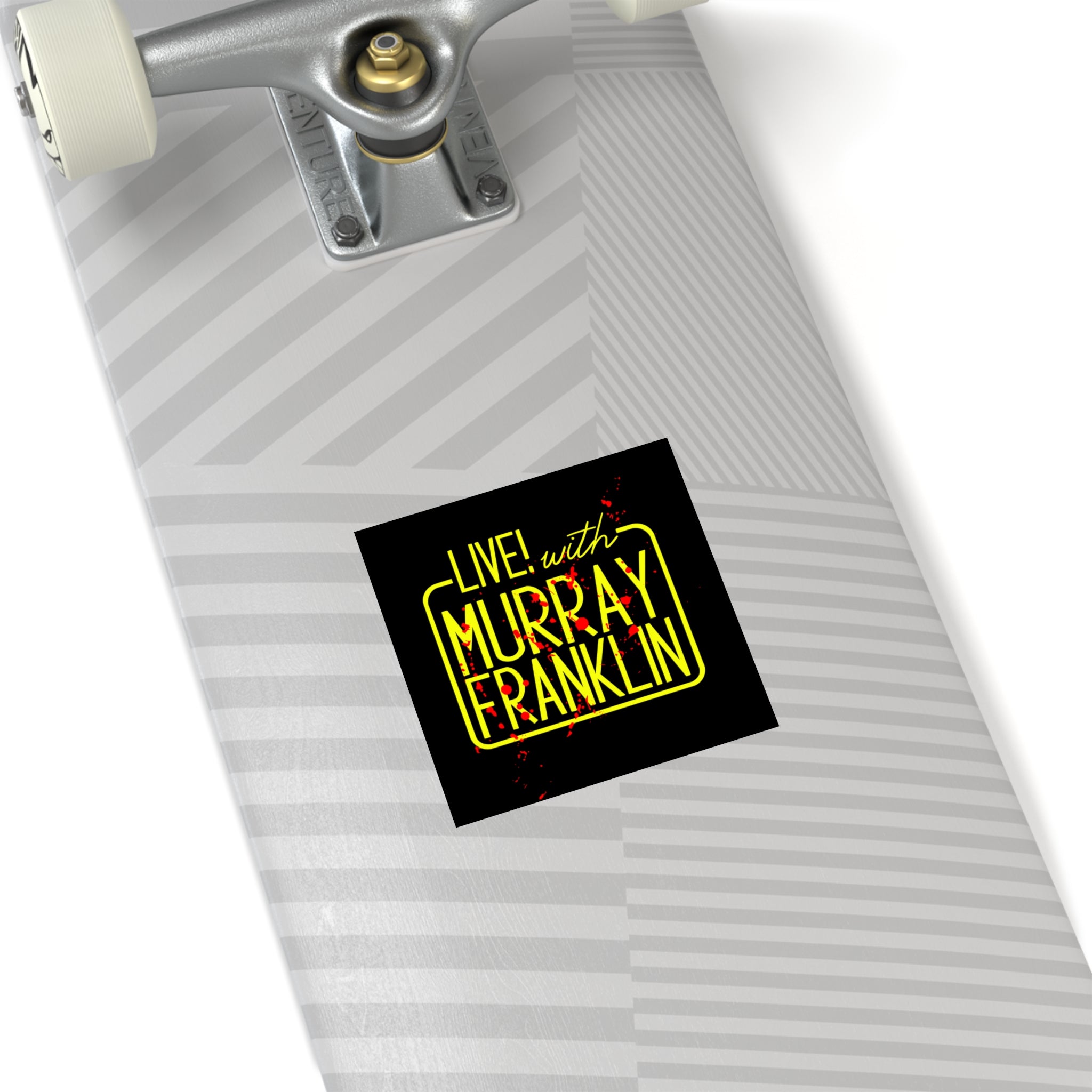 Live! with Murray Vinyl Stickers