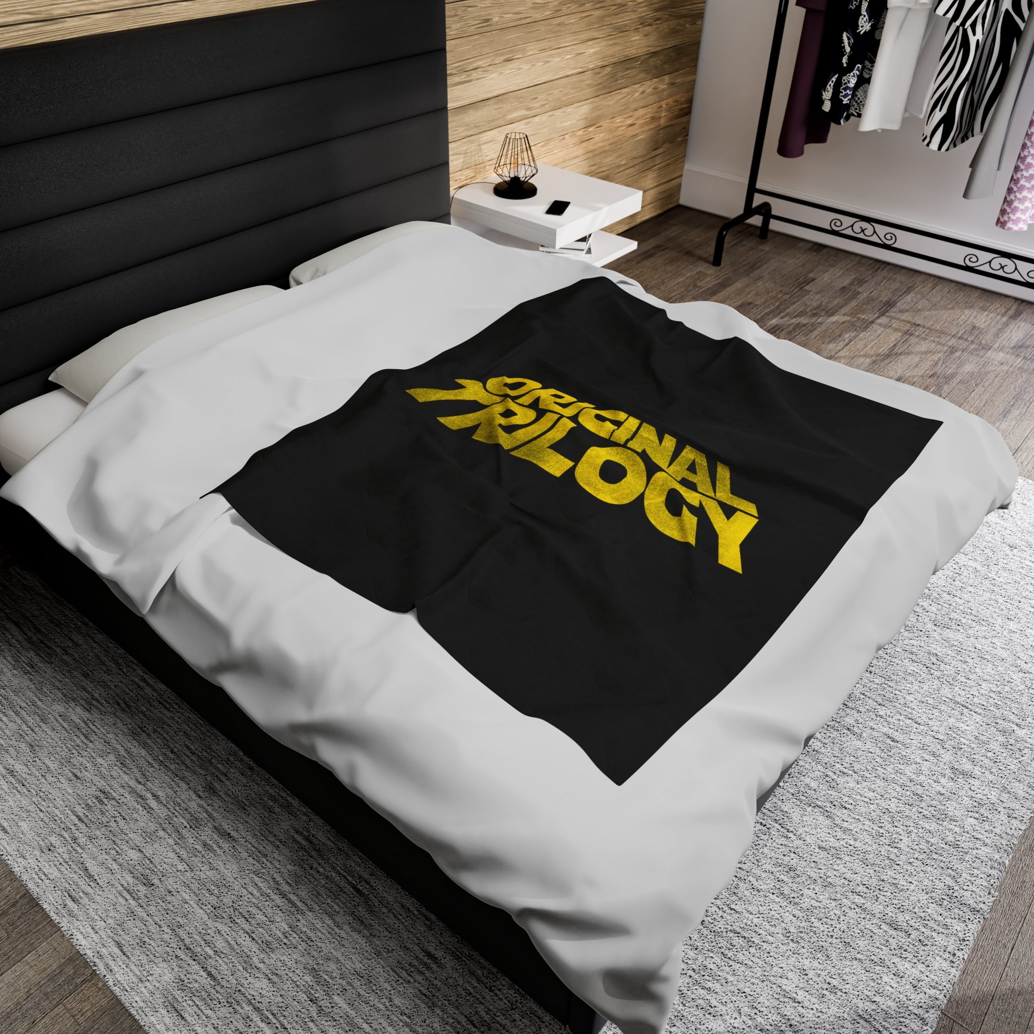 Original Trilogy Snob Plush Blanket
