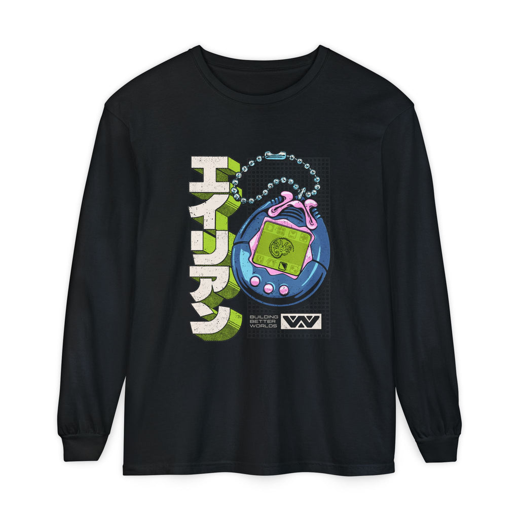 Alien Tamagotchi Long Sleeve T-Shirt