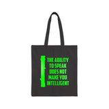 Ability to Speak Tote Bag
