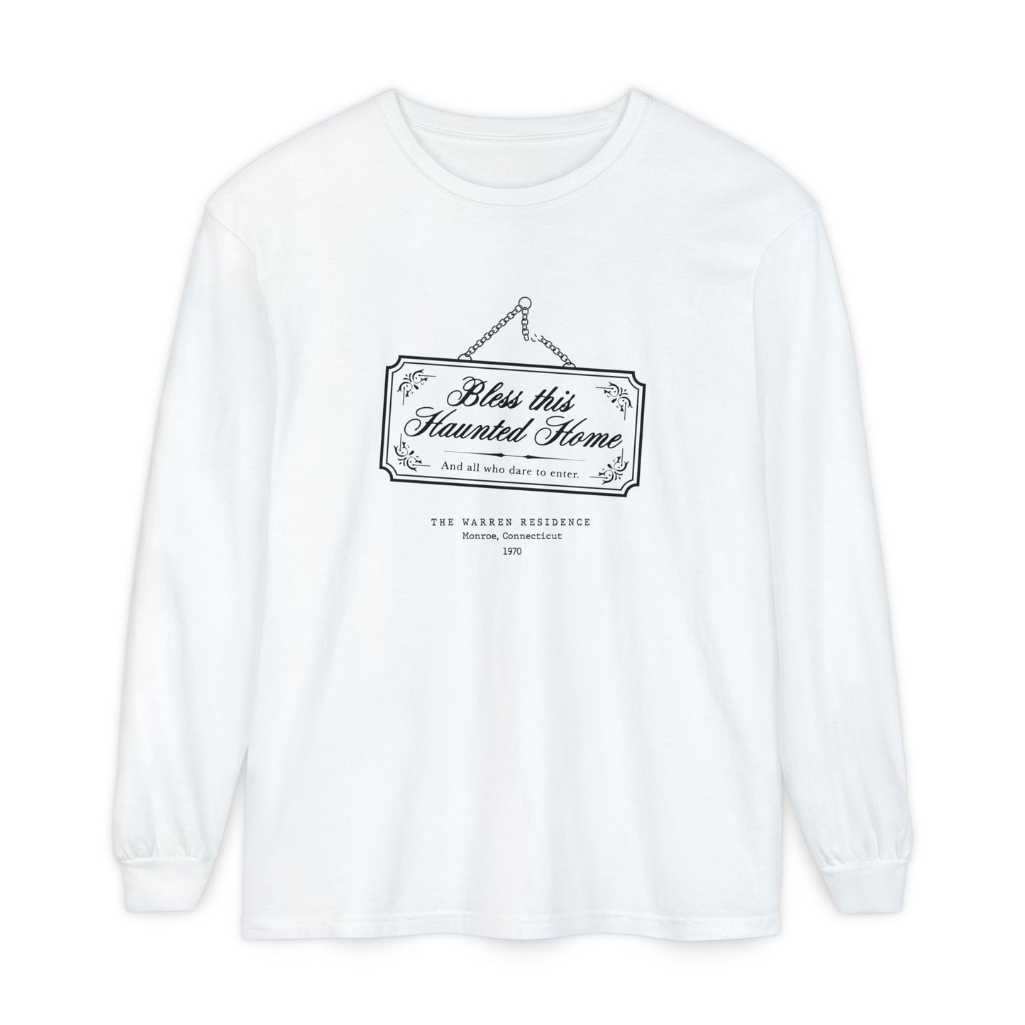Bless this Haunted House Long Sleeve T-Shirt