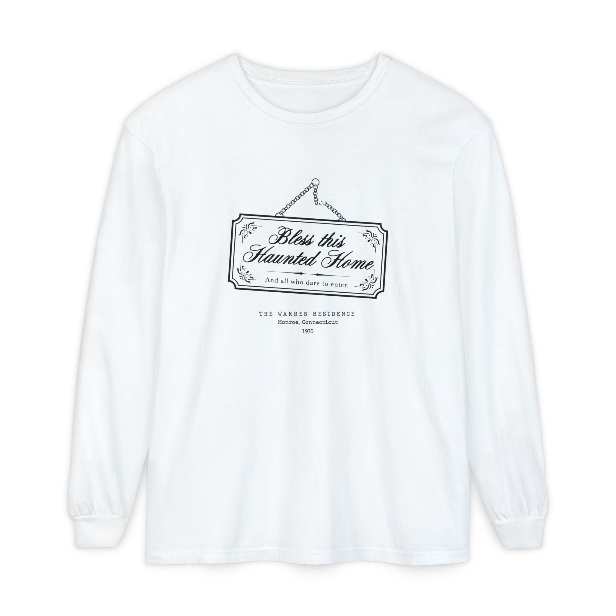Bless this Haunted House Long Sleeve T-Shirt