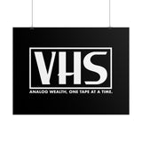 Analog Wealth VHS Art Print