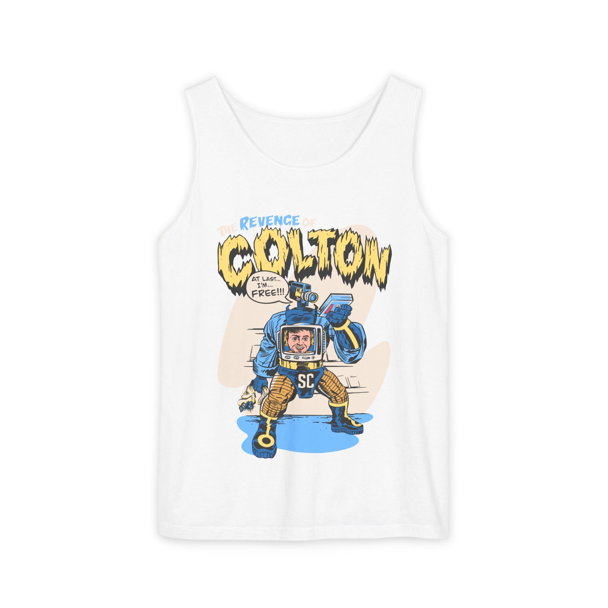 Colton in the TV Tank Top