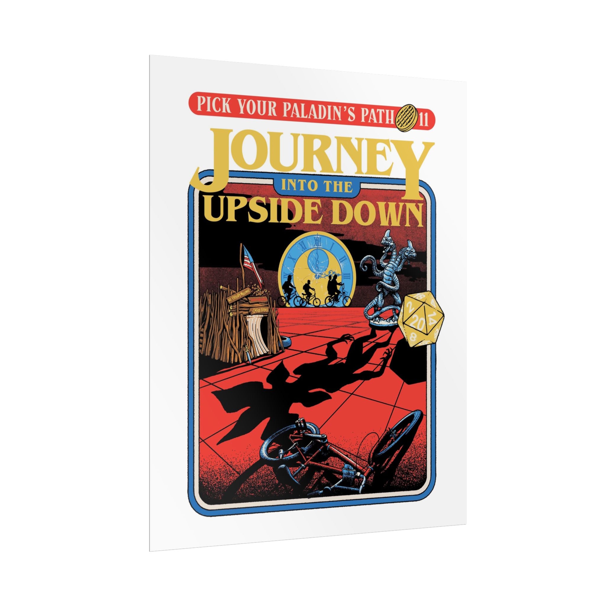 JOURNEY TO THE UPSIDE DOWN POSTER