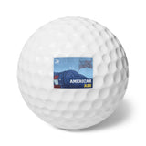 AA Stamp Golf Balls, 6pcs