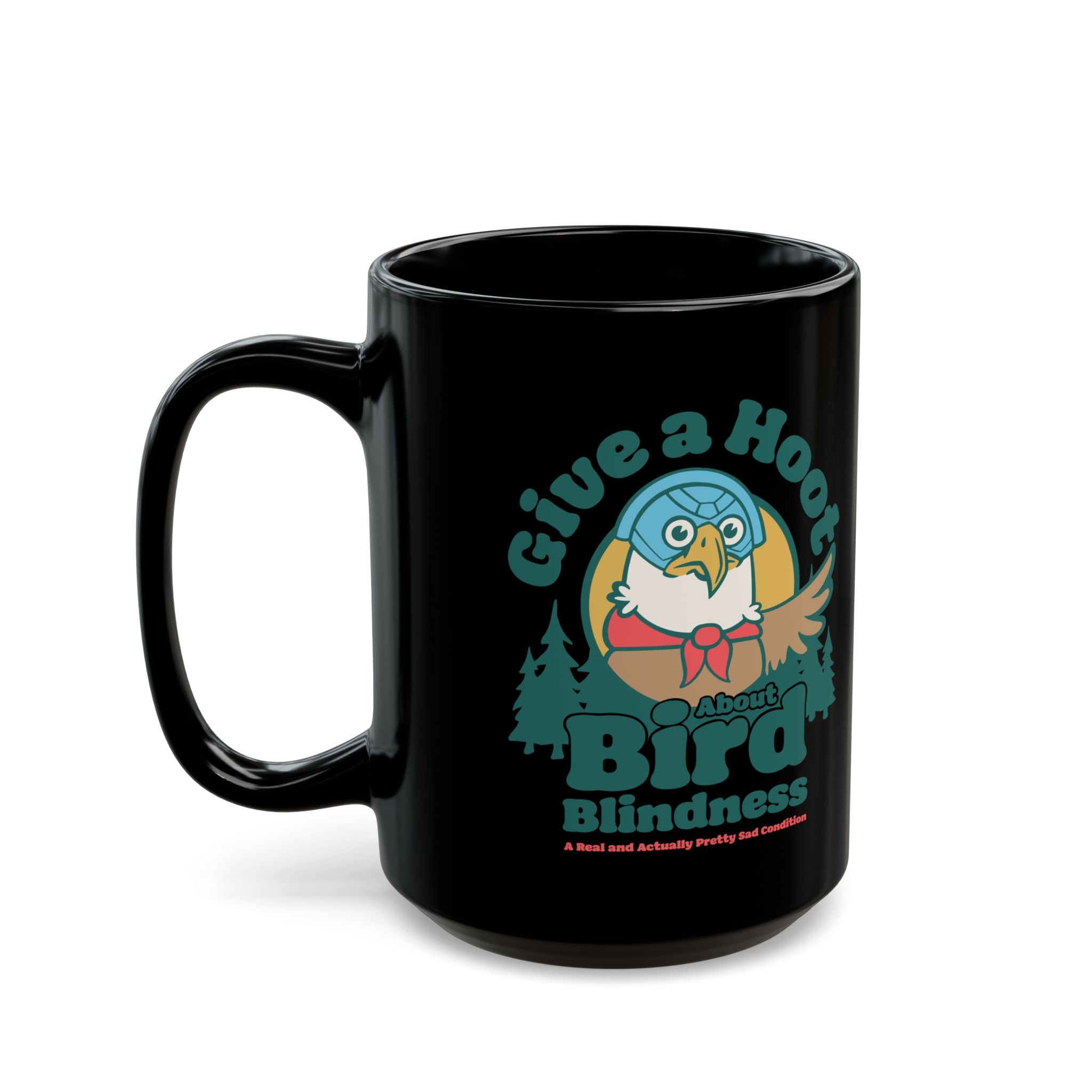 Bird Blindness Mug