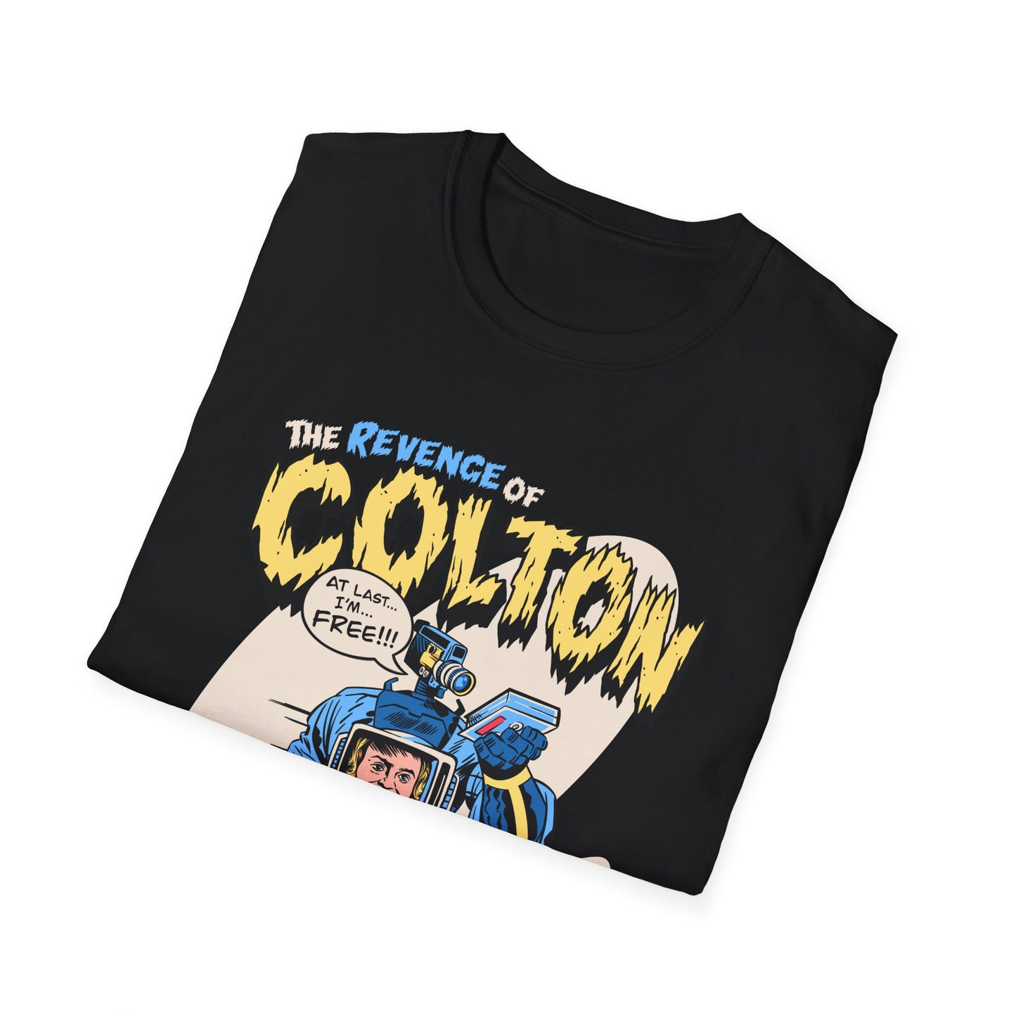 Colton in the TV T-Shirt