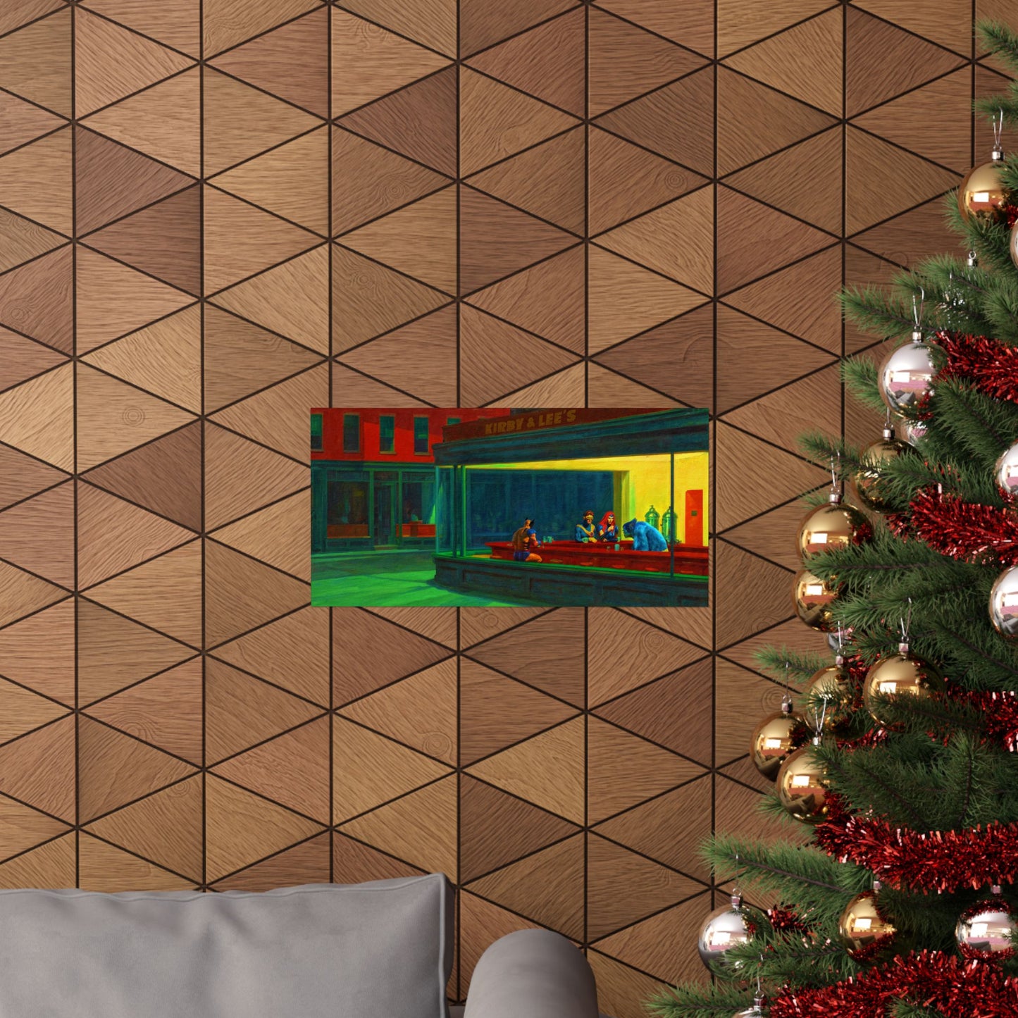 Kirby and Lee's Painting Poster