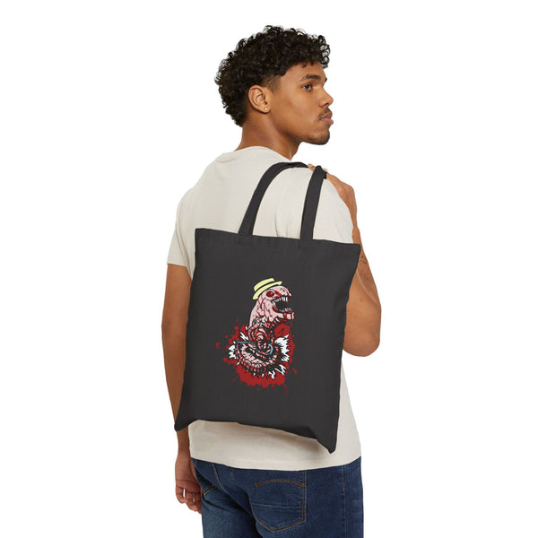 Jazzy Chest Burst T-Shirt Tote Bag