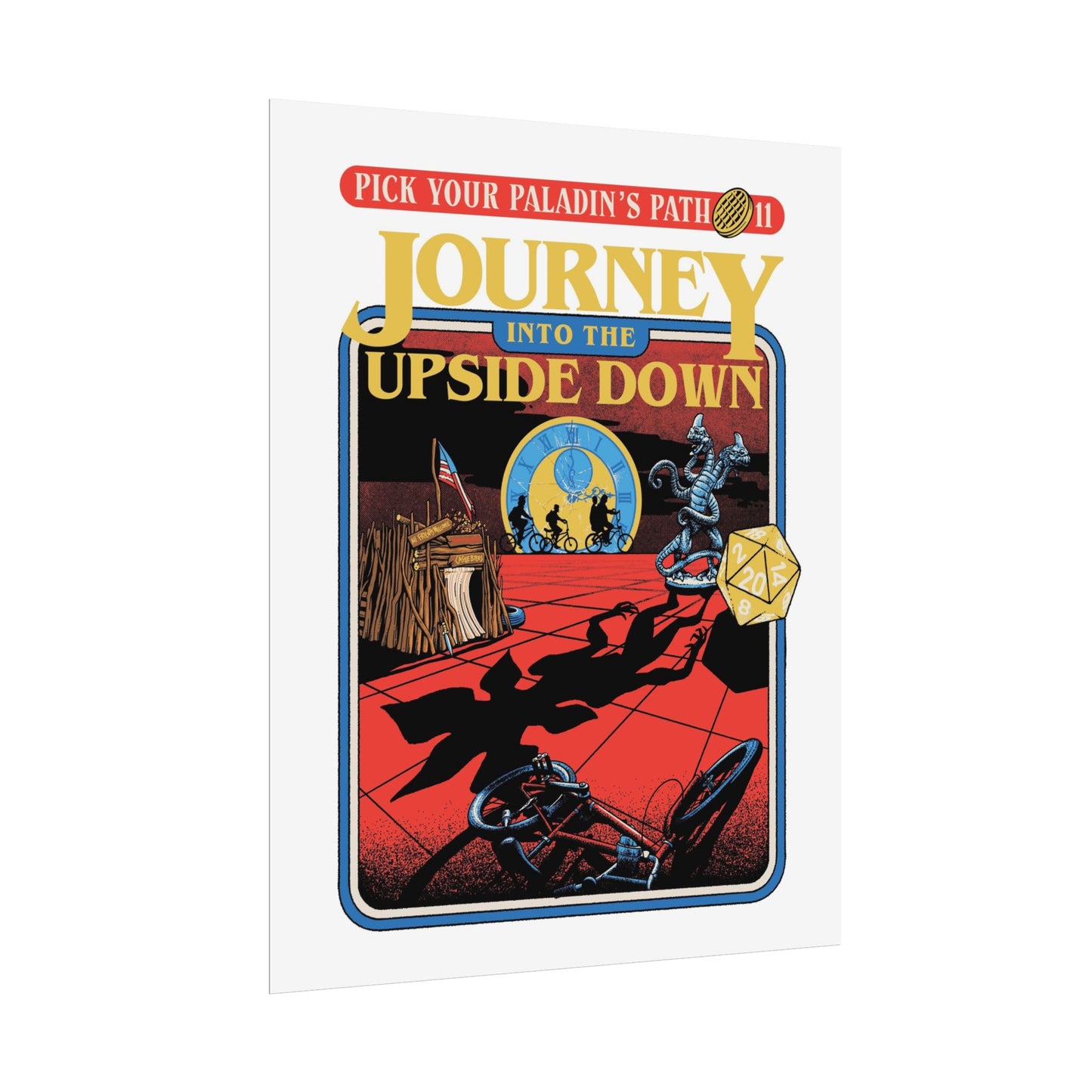 JOURNEY TO THE UPSIDE DOWN POSTER