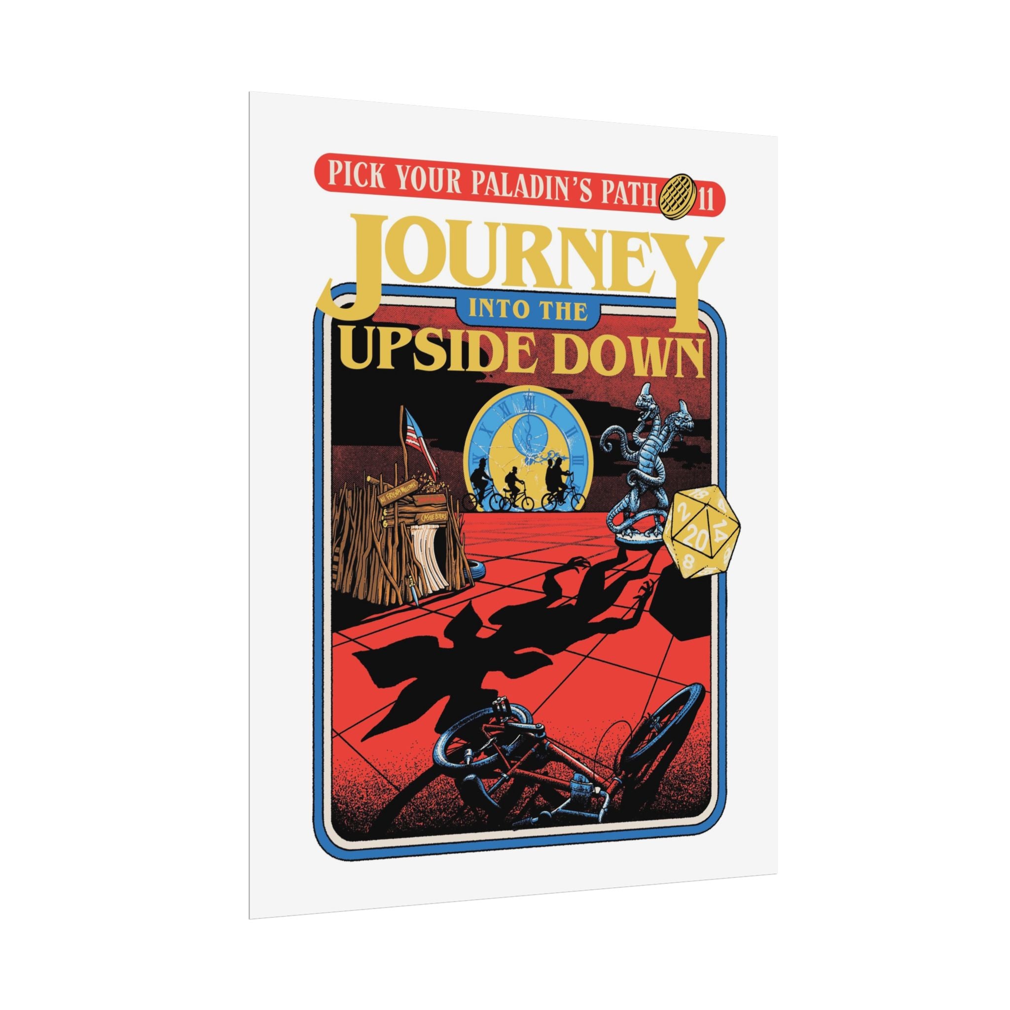 JOURNEY TO THE UPSIDE DOWN POSTER