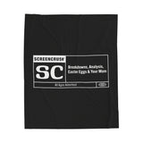 SC Rating Plush Blanket