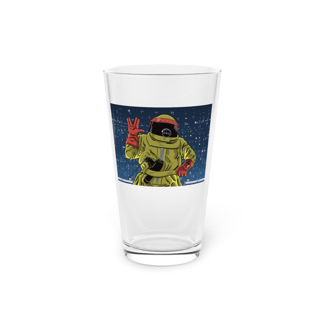 Dark Master Vulcan Pint Glass