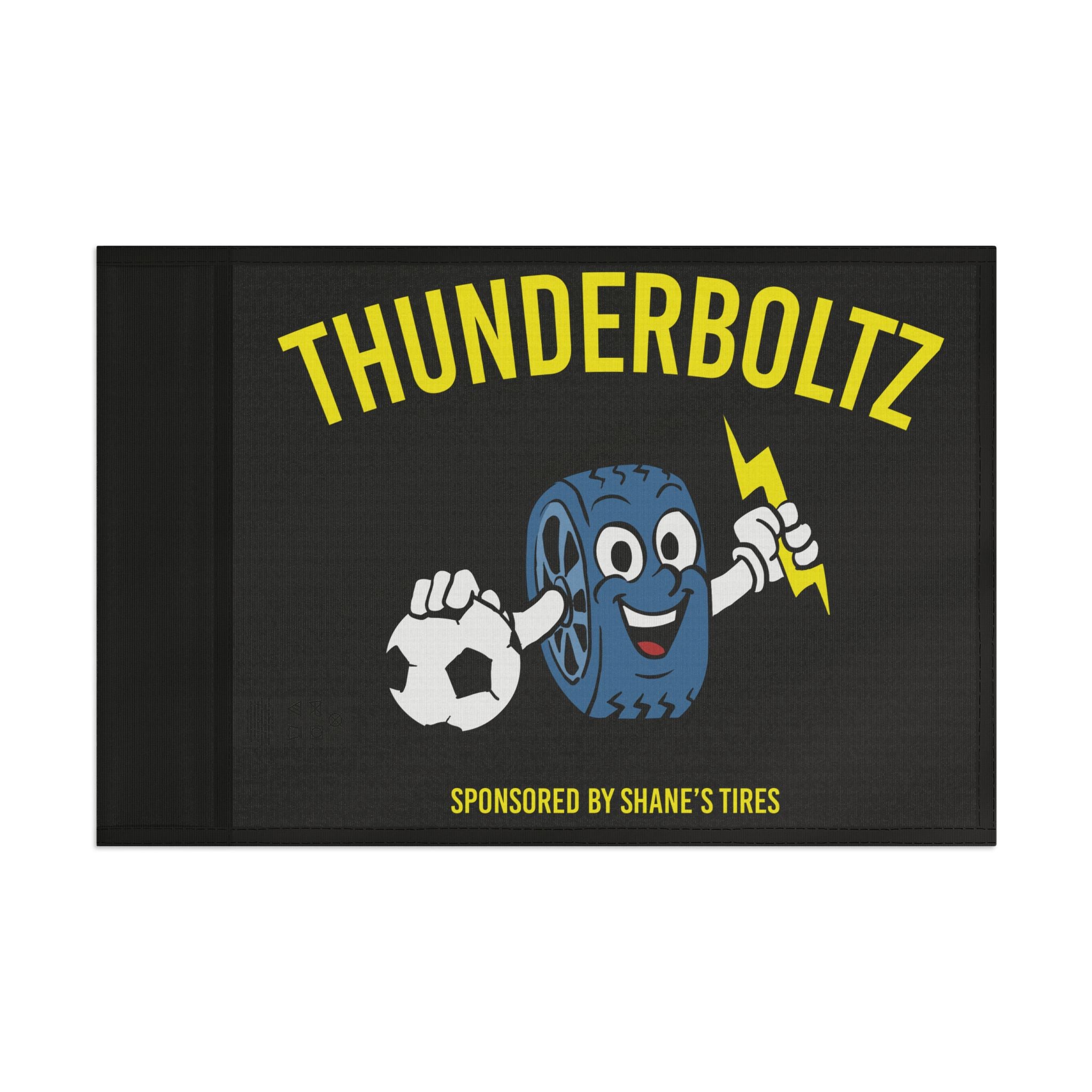Thunderboltz Soccer Target Flag