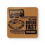 Full Breakfast Corkwood Coaster Set