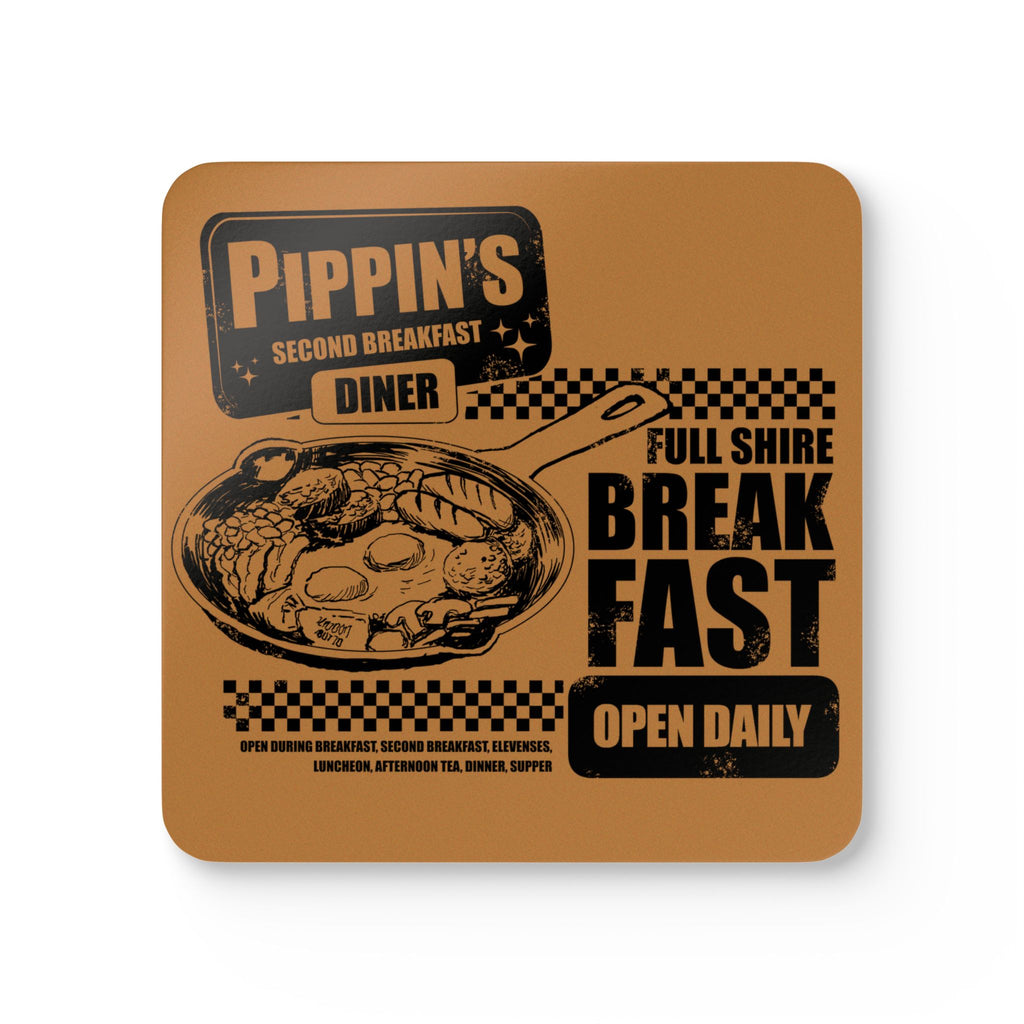 Full Breakfast Corkwood Coaster Set