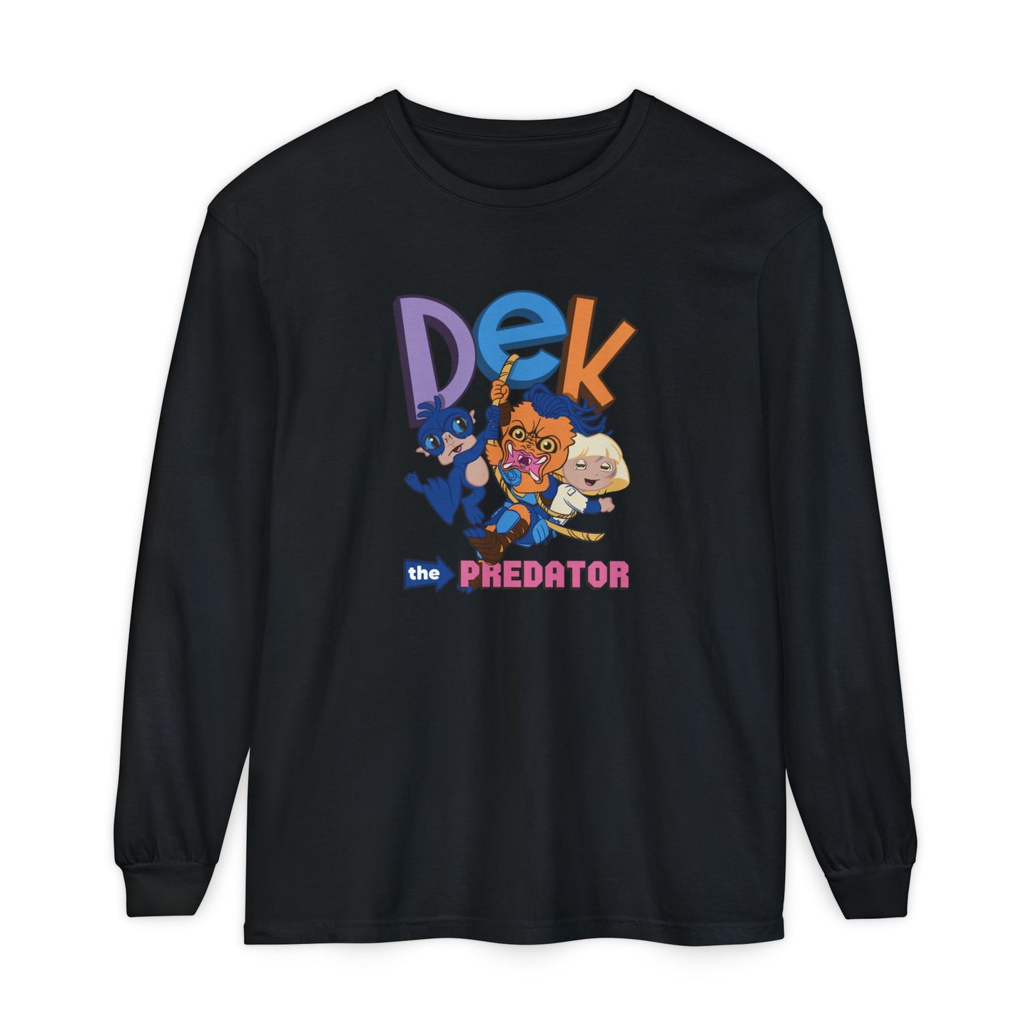 Dek the Predator Long Sleeve T-Shirt