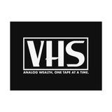 Analog Wealth VHS Art Print