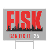 Mayor Campaign Yard Sign