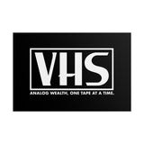 Analog Wealth VHS Art Print