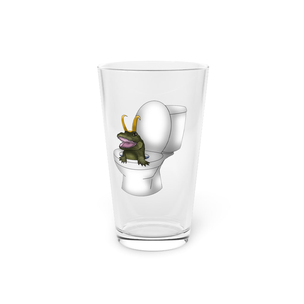 Loki Gator Pint Glass