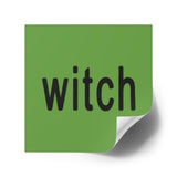 Witch Graphic Vinyl Stickers