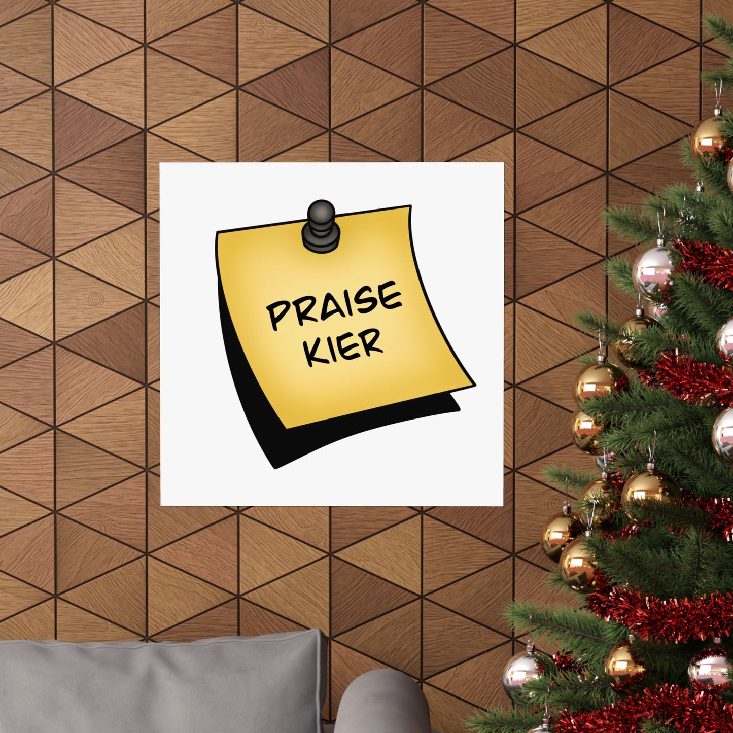 Praise Kier Poster (Horizontal)