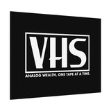 Analog Wealth VHS Art Print