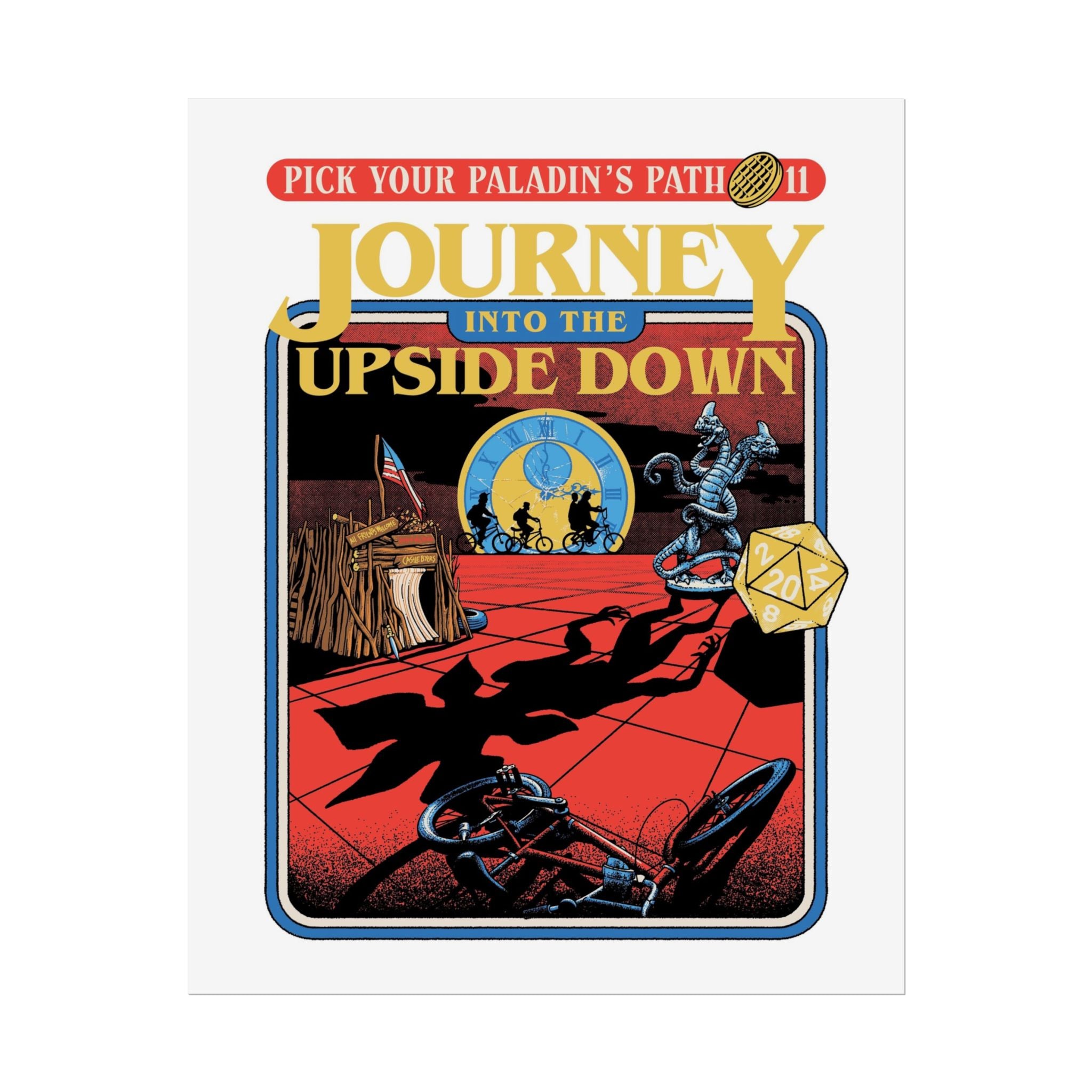 JOURNEY TO THE UPSIDE DOWN POSTER
