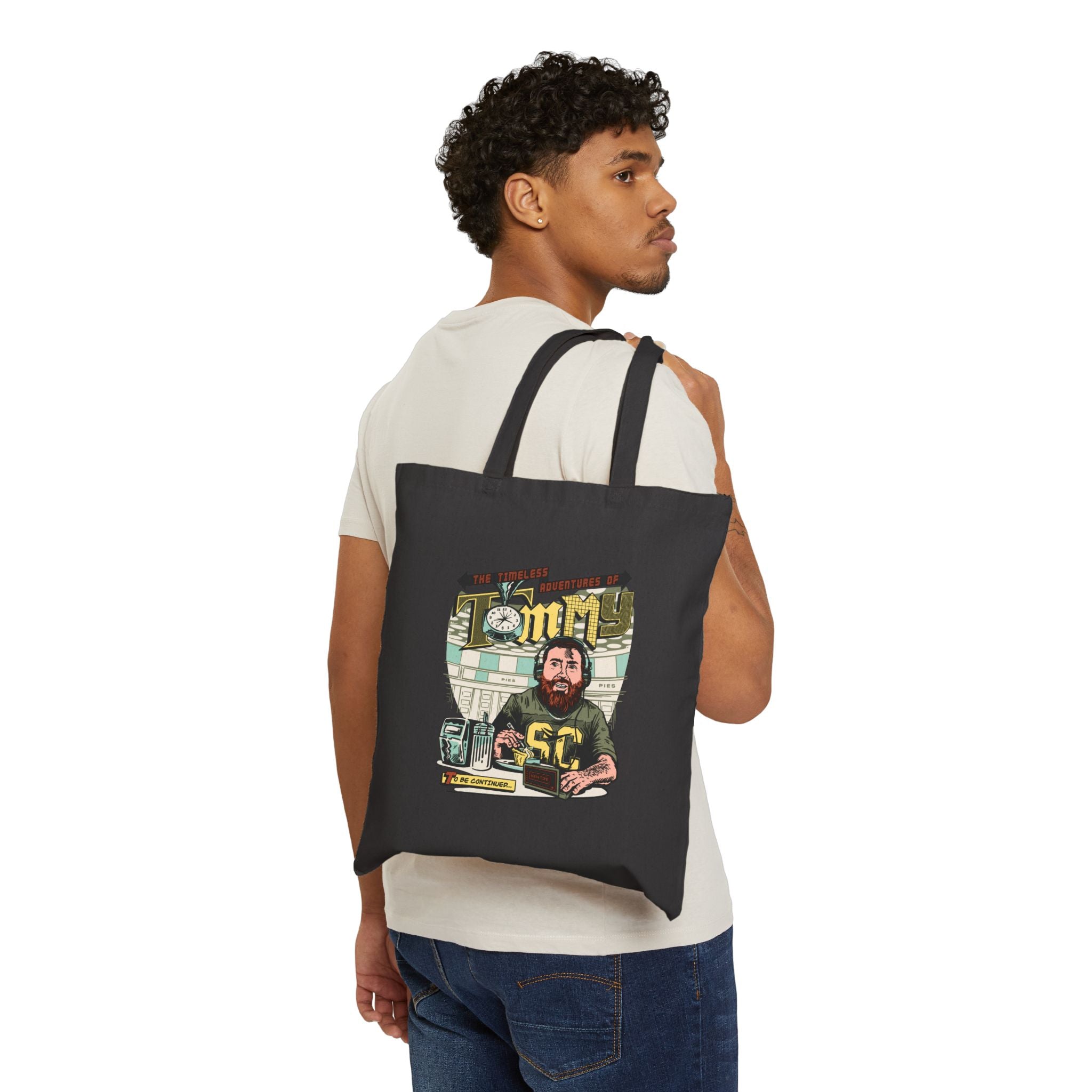 Tommy in the Breakroom Tote Bag