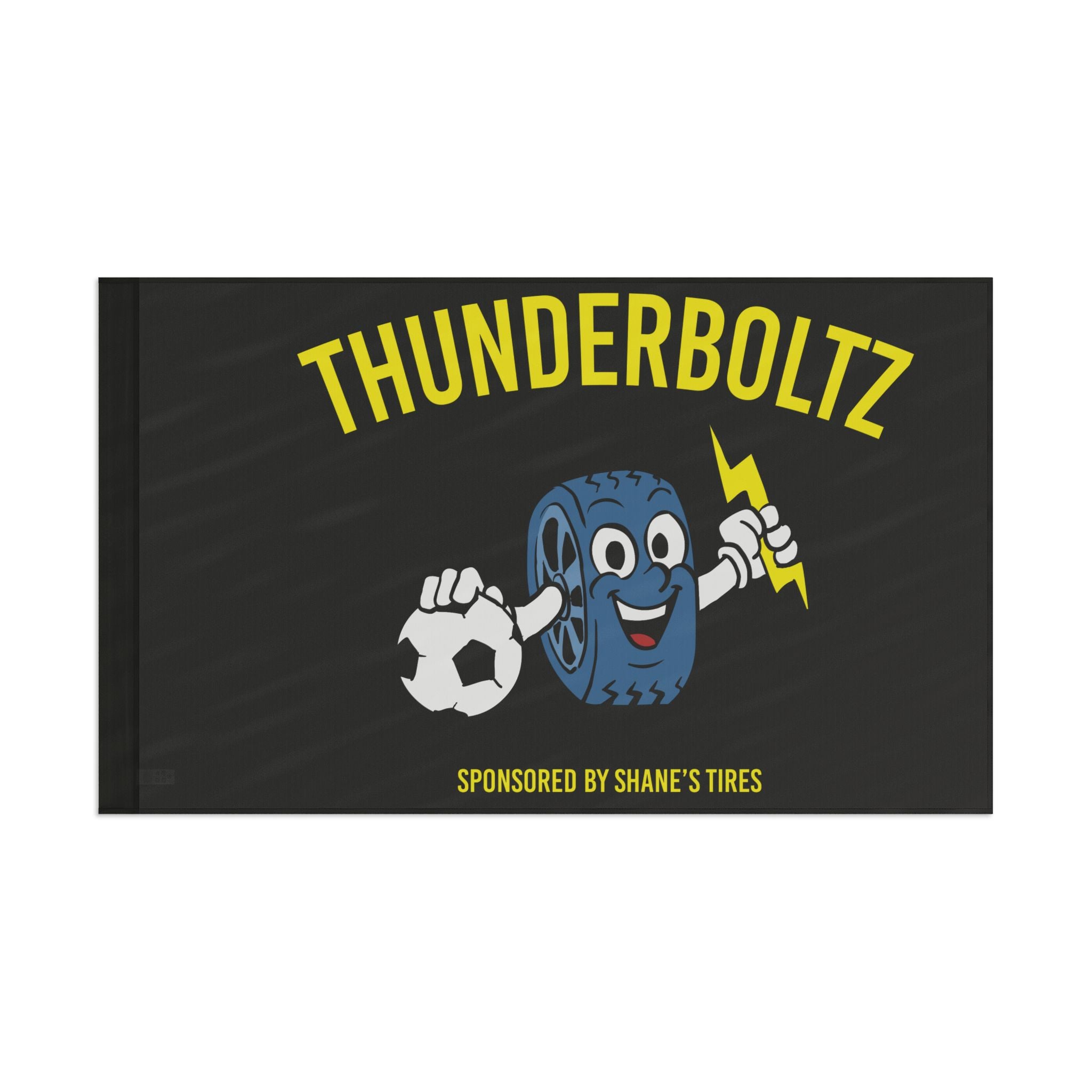 Thunderboltz Soccer Target Flag