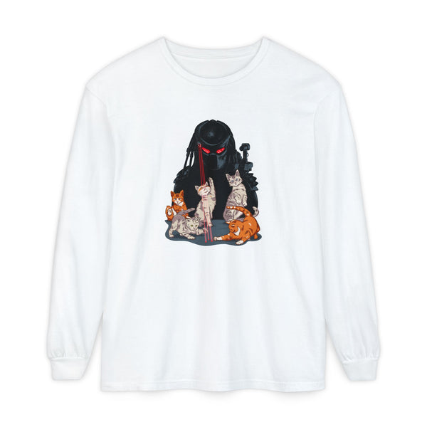 Laser Cat Long Sleeve T-Shirt