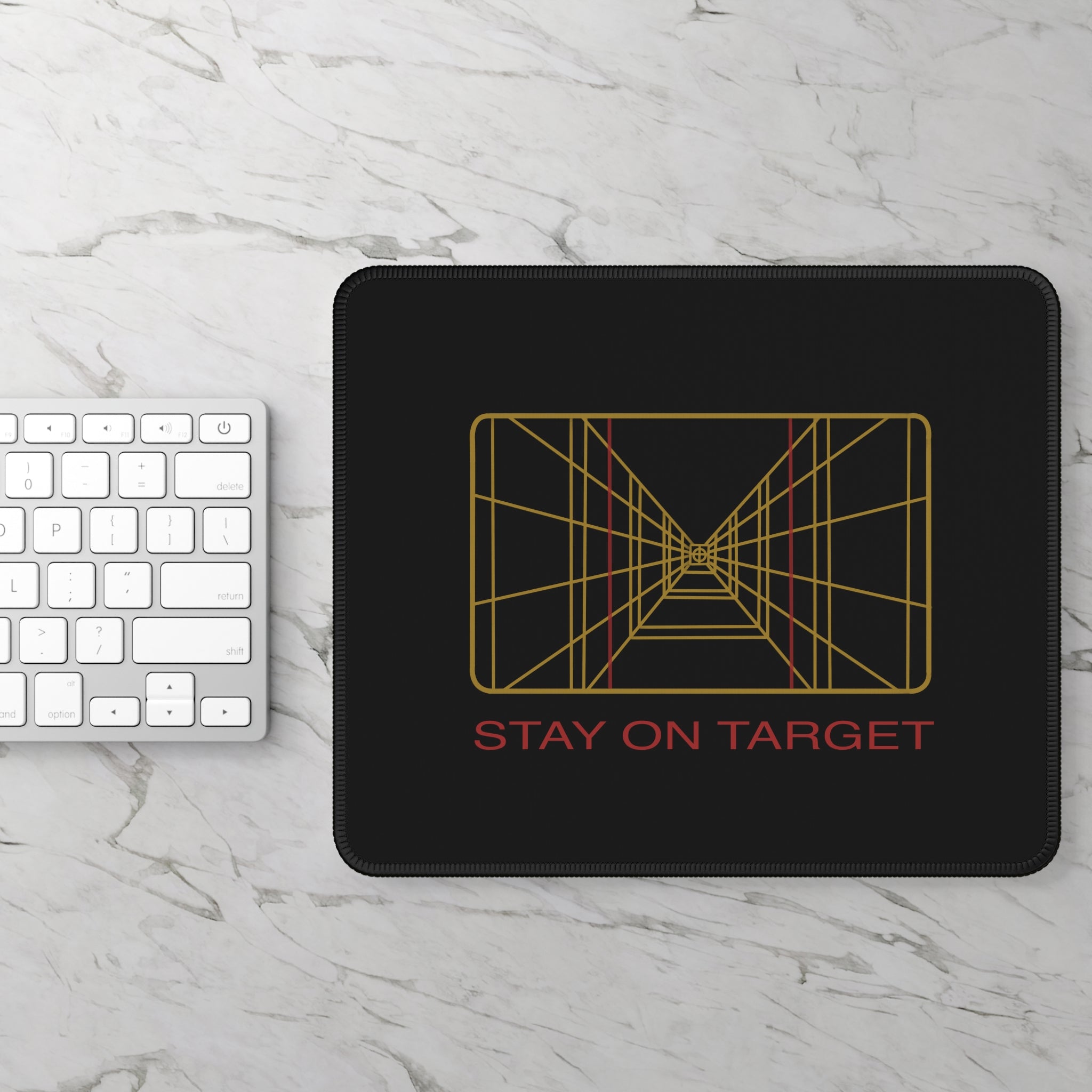 Stay on Target Mouse Pad
